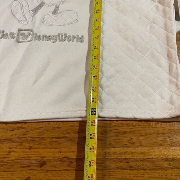 Disney Mickey Mouse Cream Sweatshirt XL NWT - Picture 8 of 14